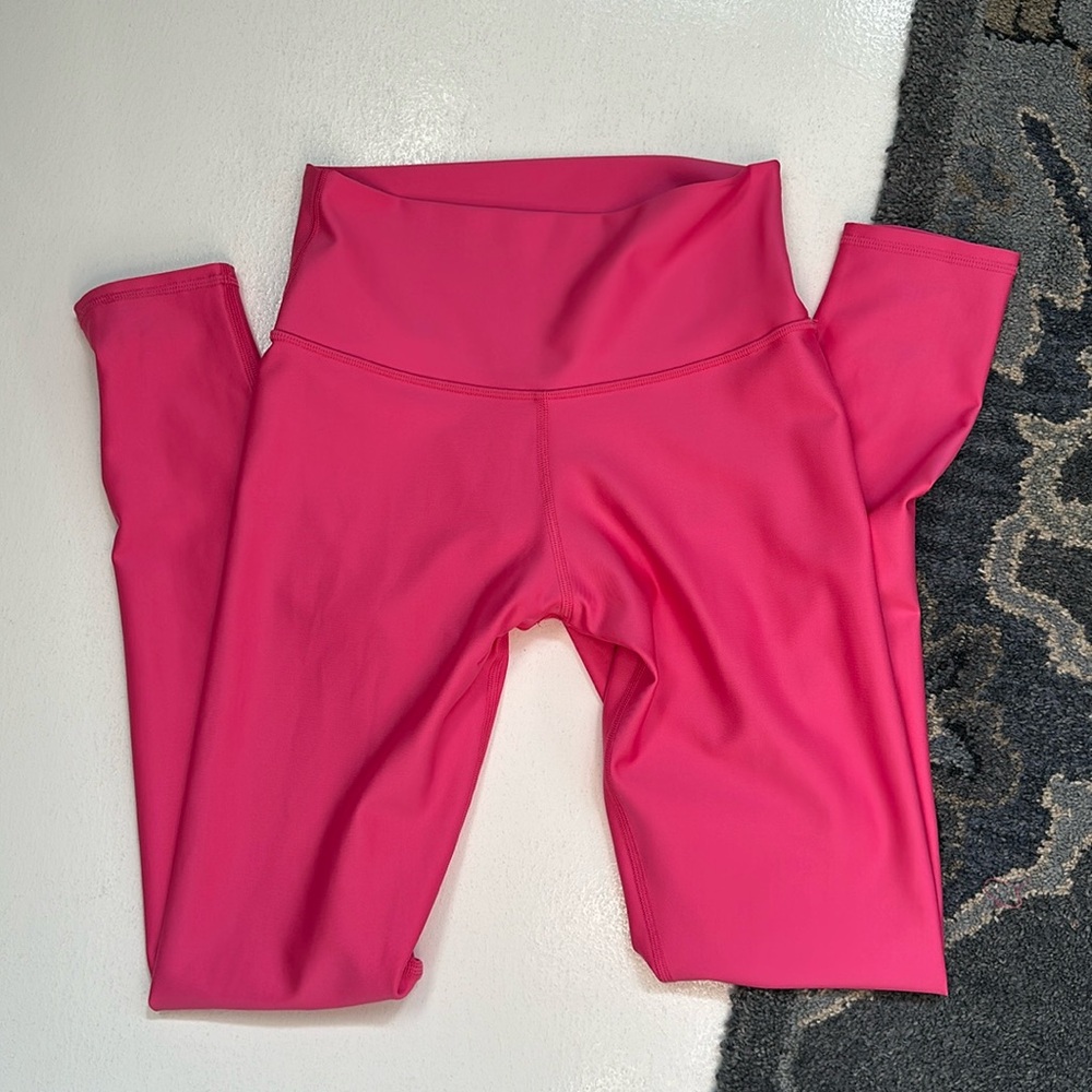 Pink alo leggings